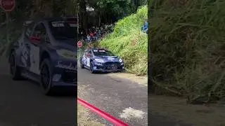 Rallye #mrt Martinique jeffrey #panton en glisse. Ford fiesta R5.