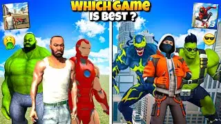 Indian Bike Driving 3D Vs Spider Fighter 3 ! 😱