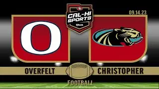 Overfelt at Christopher Football 9.14.23