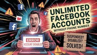 Unlimited Facebook Account Create | Unlimited Facebook Id Create Trick 2025 100 % Working Method