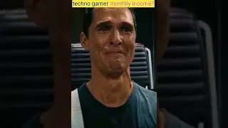 Techno gamer monthly income 🤑