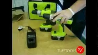 How to Un-Box the Ryobi RYBCDILDD182 Package