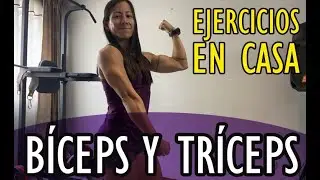 34 ejercicios BÍCEPS y TRÍCEPS EN CASA