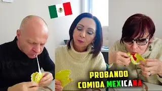 🇲🇽PADRES RUSOS PRUEBAN LA VERDADERA COMIDA MEXICANA | RUSOS REACCIONAN a COMIDA DE MÉXICO