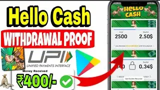 Hello Cash App Withdrawal Proof 🔥🤑 Hello Cash App Real Or Fake &diams;️💰 Earn Money Online App 2025