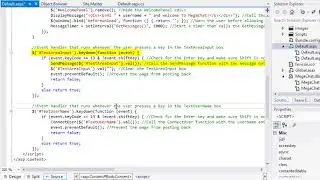 Lesson 9-7: Call a web method using JavaScript