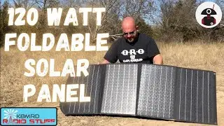 Off Grid Solar Power | Raddy 120 Watt Foldable Solar Panel