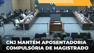 📺 JJ &ndash; CNJ mant&eacute;m aposentadoria compuls&oacute;ria de magistrado do TJES