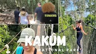 Visiting tourist sites in GHANA 🇬🇭 #1 . Kakum national park. #adventure #touristspots #ghana