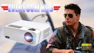 Everycom HQ9 Новый лидер! Full HD проектор для домашнего кинотеатра 1 lcd