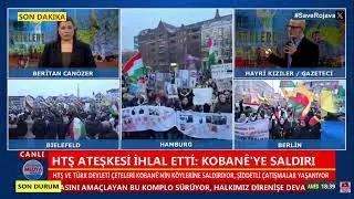 CANLI - KOBANE'NİN KÖYLERİNE SALDIRI BAŞLADI - AVRUPA VE KÜRDİSTAN AYAKTA
