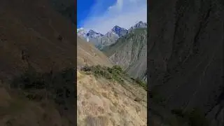 View of Bilchar dubani peak bagrot Gilgit Baltistan #nature #nature'sparadise #beautiful #mountains