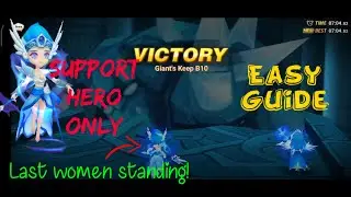How To Beat Giant B10 | Using Natural Born 4 Stars Hero | Summoner's War: Sky Arena