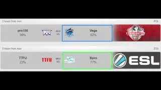 CSGO Lounge Betting Predictions - pro100 Vs Vega, TTFU Vs Bpro