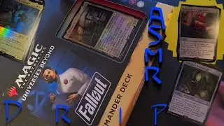 ☆ ASMR MAGIC THE GATHERING FALLOUT SCIENCE! COMMANDER DECK UNBOXING ☆