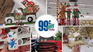 99 Cent Store Shopping Trip & Walk Through - Christmas Decorations Are Here Trees Ornaments Decor