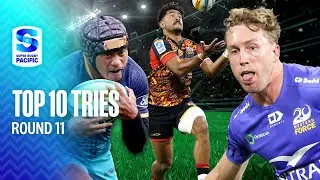 TOP 10 Greatest Tries of Round 11 in Super Rugby Pacific 💯