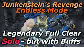 Junkenstein Endless Legendary Solo but I have increased stats | Halloween Terror 2021