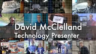 UK TV Technology Presenter, Journalist and Expert - David McClelland