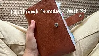 Flip Through Thursday / Week 36 / September 2024 // Pink Planner Girl