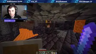 Destroyed by a Piglin Brute (MC Hardcore Highlight)