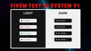 Fivem Text UI System V1 : Fivem Store | FiveM Script Store