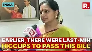 BRS Leader K Kavitha Welcomes PM Modi-led Cabinet&rsquo;s Approval On Women&rsquo;s Reservation Bill