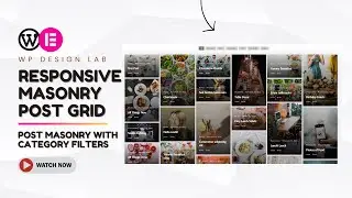 Responsive Masonry Post Grid in WordPress | Free Post Grid Plugin