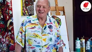 Anthony Hopkins' Paintings, Art Professor Reacts & Critiques