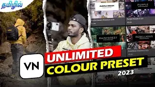 unlimited free VN COLOUR presets ( LUTS ) 😘 | vn app colour presets tamil | free vn filters