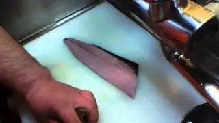 Part 2:スミヤキの三枚おろしの注意点　渚の晩御飯