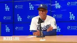 Dodgers Manager Dave Roberts on Ryan Brasier&rsquo;s performance & Gavin Stone&rsquo;s issue with location