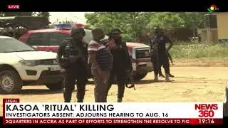 Kasoa 'Ritual' killing; investigators absent; adjourns hearing to August 16