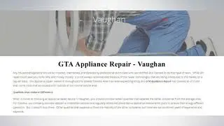 Vaughan On Top Appliance Repair - GTA Appliance Repair