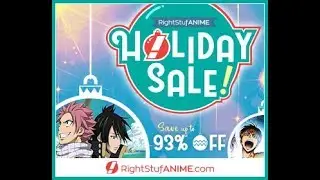What's Going On At Right Stuf: Holiday Sale 2018