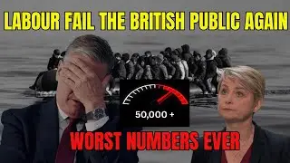 Small Boat Migrants Surge to RECORD 50,000 Under Labour's Watch!