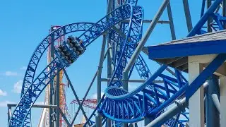 Iron Shark - 4K On-Ride POV | 🇺🇸 Galveston Island Historic Pleasure Pier