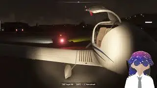 Test Flight On Vatsim - GA Night Flight - MSFS 2024