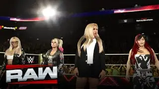 WWE 2K25 RAW CHARLOTTE FLAIR IS NOT HAPPY WITH HER TEAM?