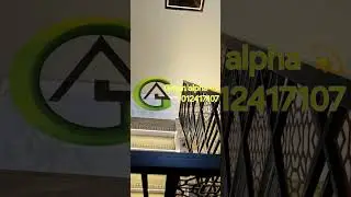 # hand rail work&# metal CNC cutting work in loading hAndroid # latest interior Ambience  greenalpha