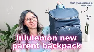 LULULEMON NEW PARENT DIAPER BAG REVIEW | First time mom | First Impressions, What&rsquo;s in my Diaper Bag
