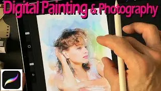 Digital Painting with usage of blend mode. Like an illustration type digital painting.