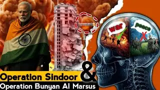 India vs Pakistan Map Animation: Operation Sindoor & Bunyan Al Marsus Story 🇵🇰