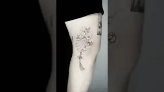 Flower Tattoo Ideas 💐 #flowertattoo #flowers #floral #floraldesign