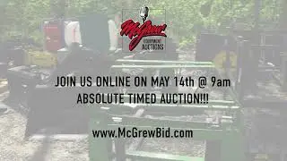 McGrew Equipment's May 13th Auction!
