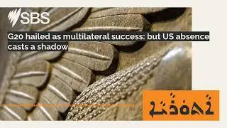 G20 hailed as multilateral success: but US absence casts a shadow | SBS Assyrian