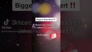 #sephora #sephoracanada #sephorasale #canada #makeup #skincare #sephorahaul #beauty #shopping #trend