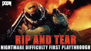 DOOM - Mission #1 Full Playthrough (The UAC / Nightmare Difficulty)