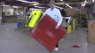Monster V-Groove Dolly: 4200 lbs capacity