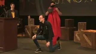 Woox gets infernal Cape IRL (RuneFest